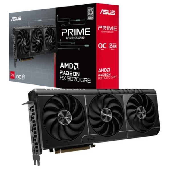 Asus PRIME AMD Radeon RX 9070 GRE OC Tarjeta Grafica 12GB GDDR6 RDNA 4