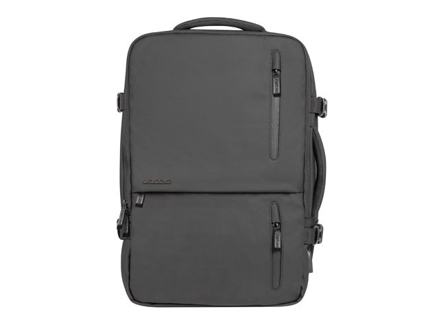 Natec Camel Pro Mochila de Viaje 2 en 1 para Portatiles de 17.3" - Equipaje de Mano de 28 Litros - Color Negro