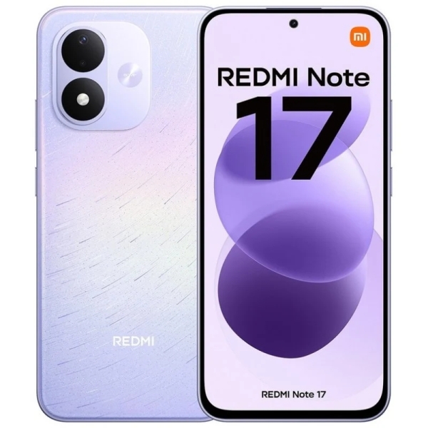 Xiaomi Redmi Note 17 Smartphone Pantalla 6.99" - 4GB - 128GB - Camara Principal 50MP - Bateria 770mAh - Color Purpura