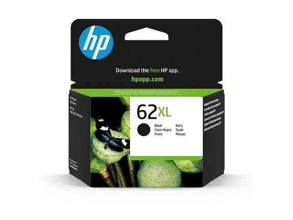 HP 62XL Negro Cartucho de Tinta Original - D14SKAE