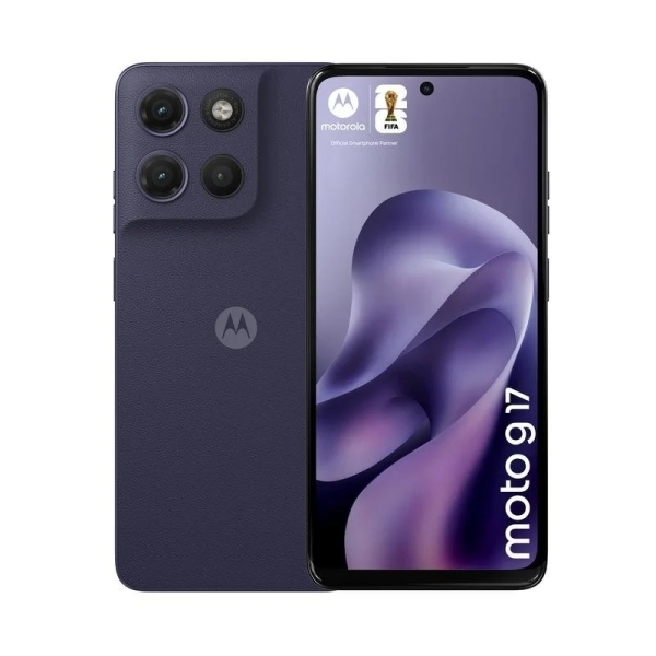 Motorola Moto G17 Smartphone Pantalla LCD 6.72" - 4GB - 256GB - Camara 50mp - Bateria 5200mAh - Color Purpura