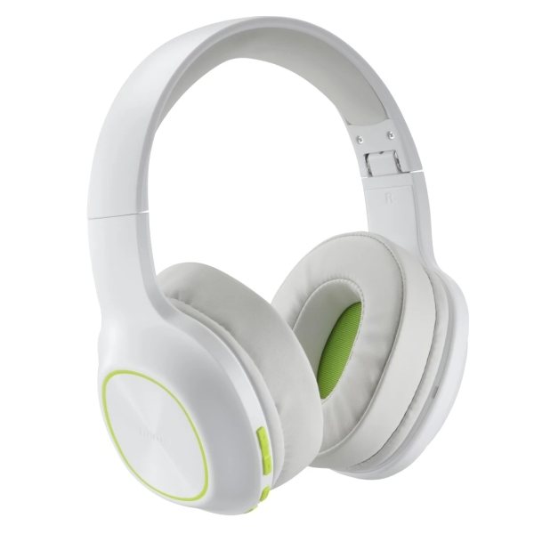 Hama Spirit Calypso III Auriculares con Microfono Omnidireccional - Bluetooth - Diadema Ajustable - Plegable - Asistente de Voz - Carga por USB-C - Color Blanco