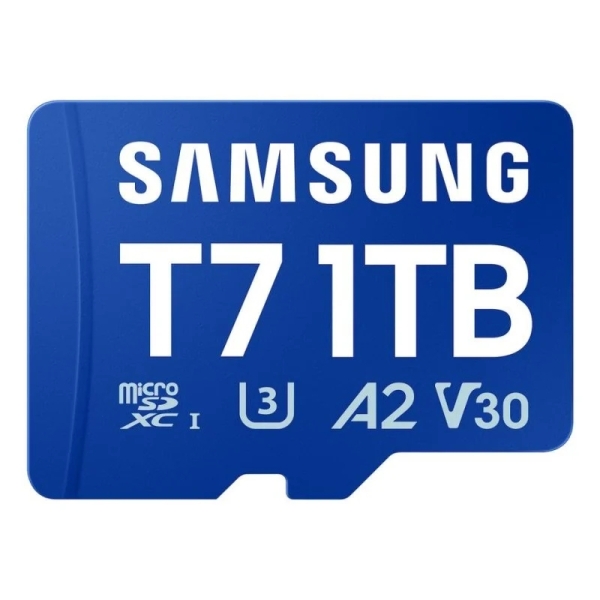 Samsung T7 Tarjeta Micro SDXC 1TB UHS-I U3 A2 V30 170MB/s