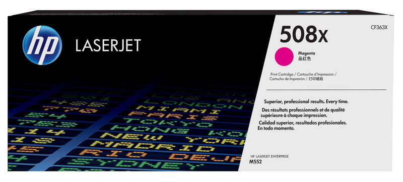 HP CF363X Magenta Cartucho de Toner Original - 508X