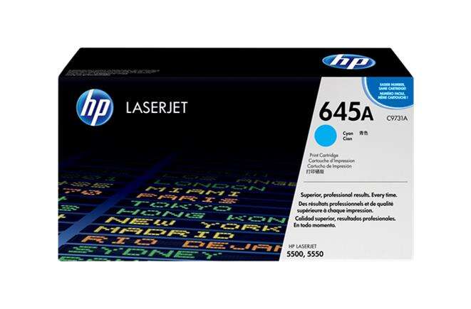 HP C9731A Cyan Cartucho de Toner Original - 645A